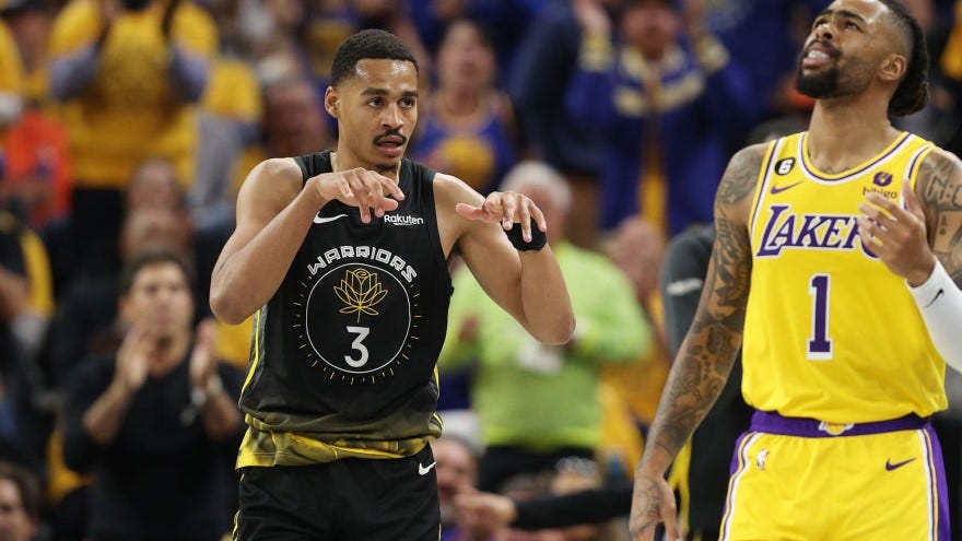 Warriors voice support for Jordan Poole after two late misses vs. Lakers in Game 1