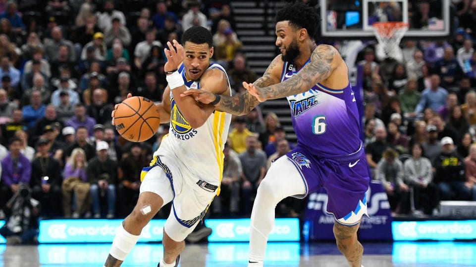 Warriors shocked by Jazz with wild finish to erase big night from second unit