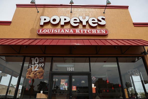 Popeyes, Chicken Tenders, Free, June, App, 