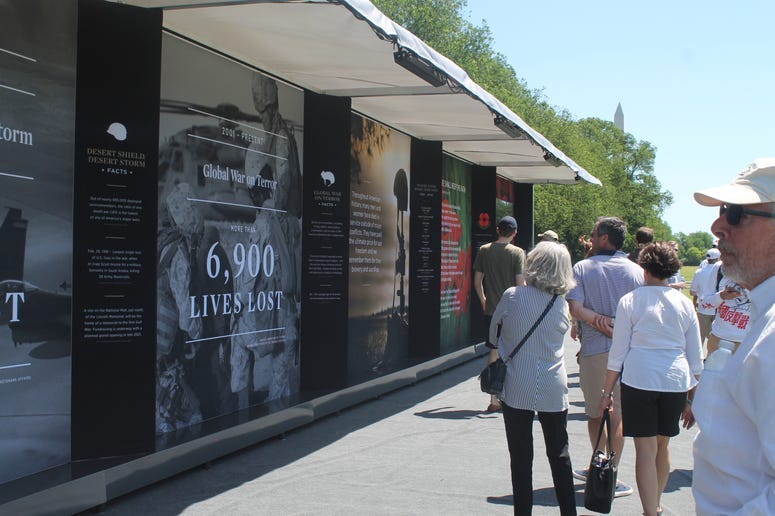 USAA Poppy Wall of Honor