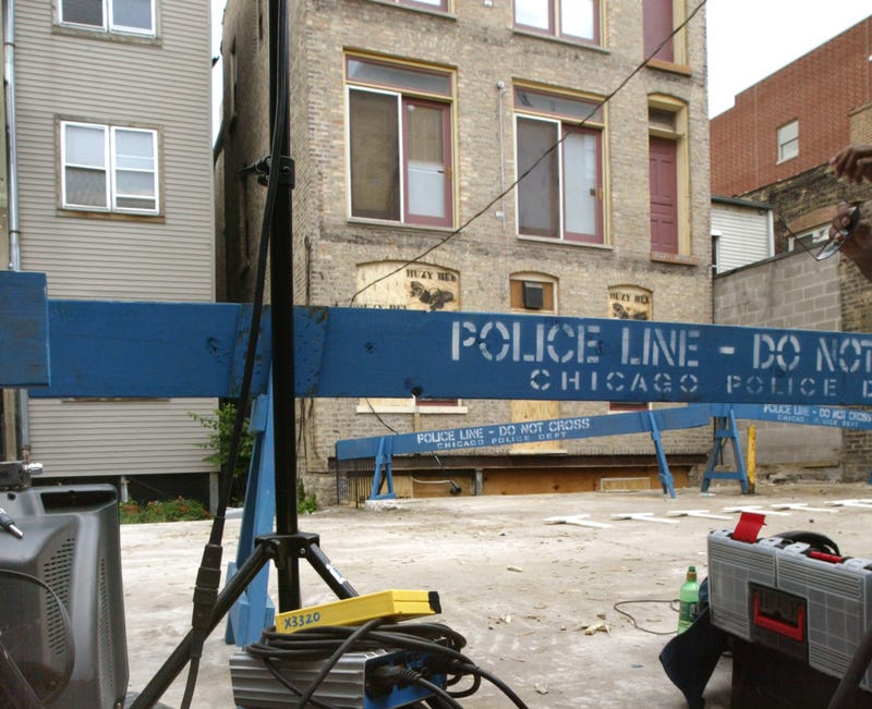 Porch collapse aftermath