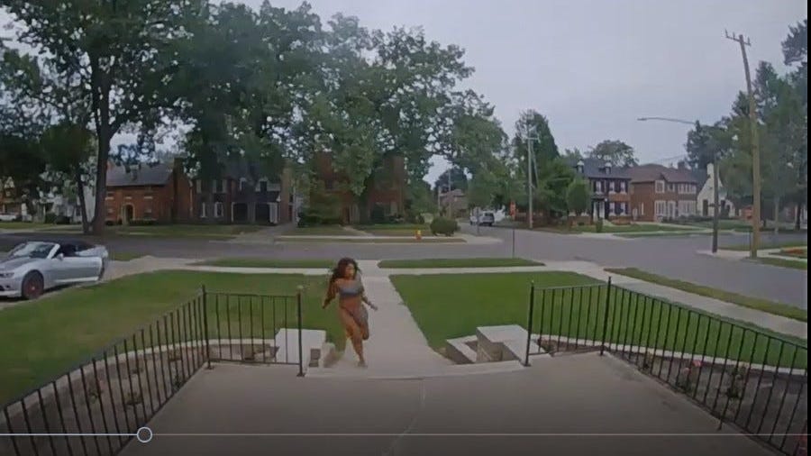 WANTED: Scantily Clad Female Porch Pirate Caught On Video