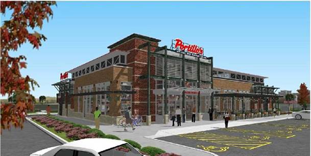 The new Portillo's opens today inn Sterling Heights