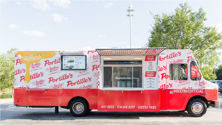 Portillo's 'Beef Bus' Hitting The Road And Wants Fans To Vote On Where It Stops