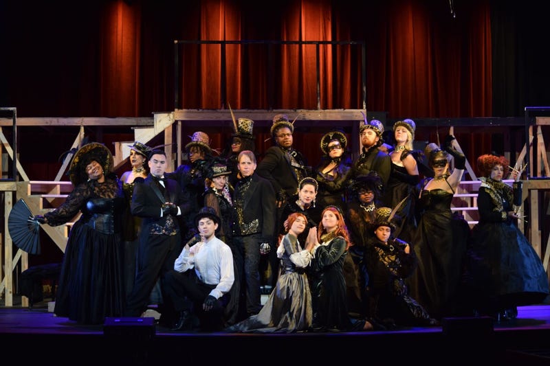 The cast of "The Bisley Boy" at The Ritz Theater in Haddon Township, N.J.