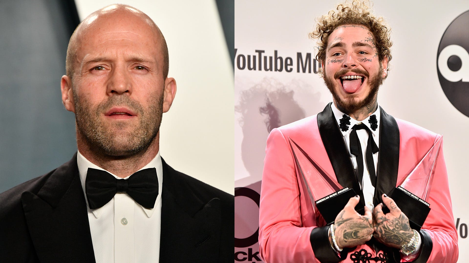 Watch Post Malone get in a shootout with Jason Statham in 'Wrath Of Man'