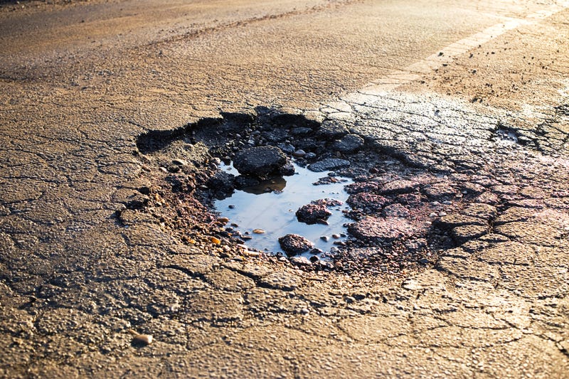 potholes
