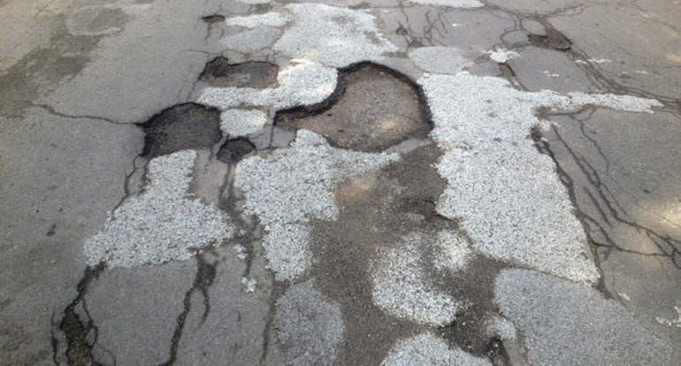 potholes highland park