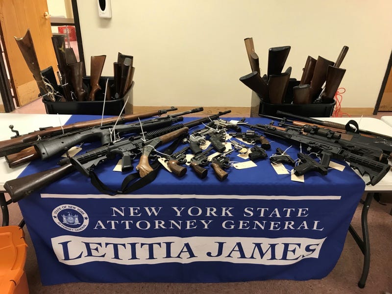 Attorney General James Announces 56 Guns Turned in at Poughkeepsie Gun Buyback
