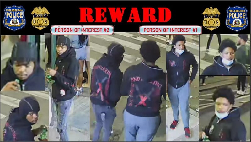 Images released by city and federal authorities show Quadir Dukes-Hill and Nahjee Whittington, whom U.S. marshals arrested on Thursday on murder charges