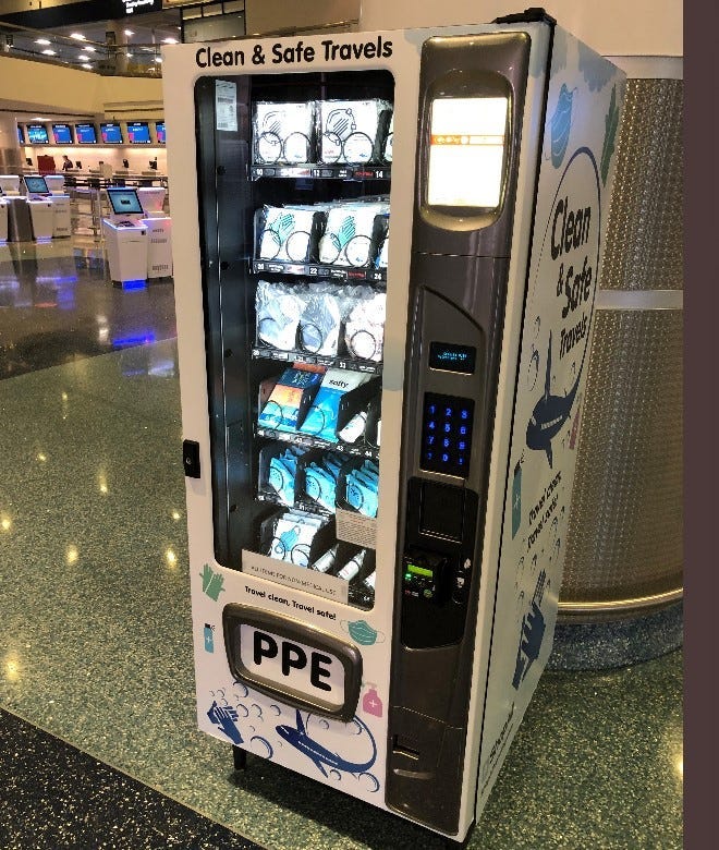 PPE Vending Machine, Las Vegas