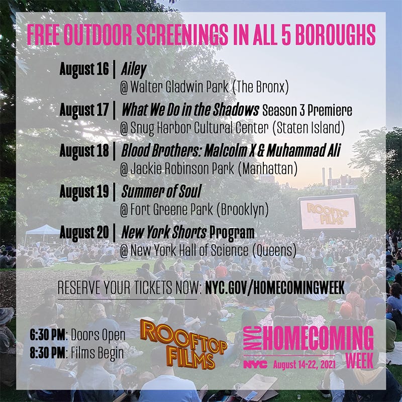 NYC Homecoming Week