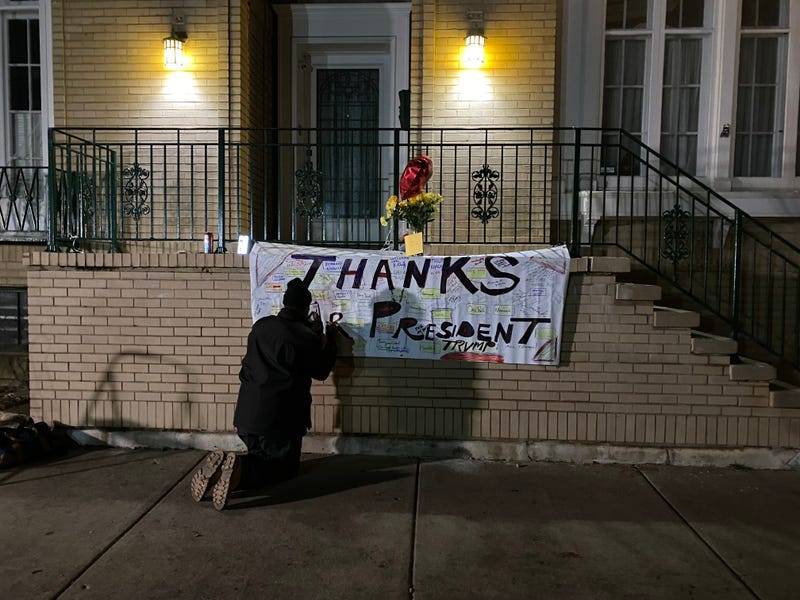 Blagojevich House Thank You Banner