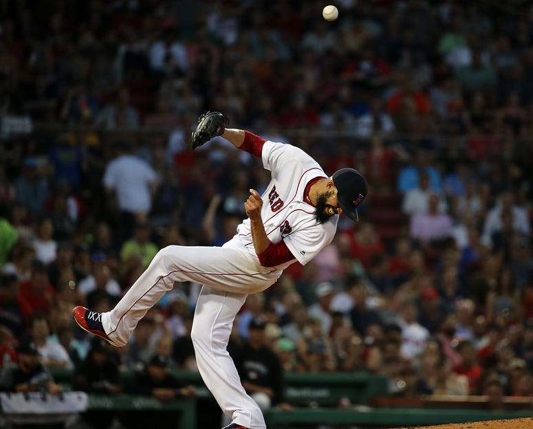 David Price is hit