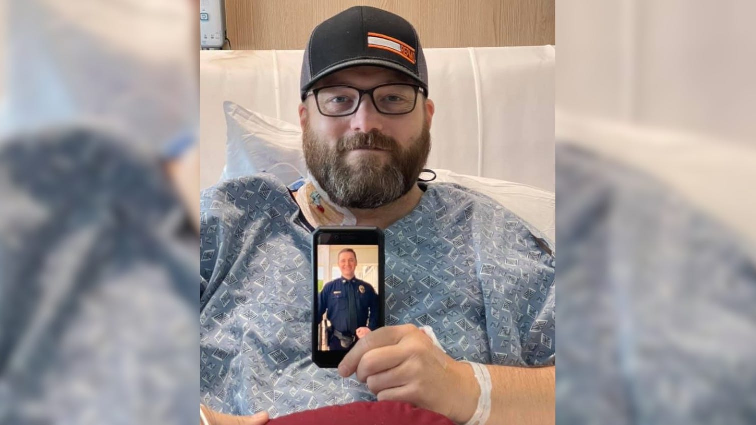 'I hope I can honor him'┃Kidney donated by fallen Missouri cop saves another officer's life