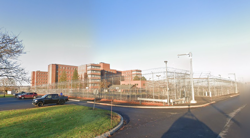 Prison guards were indicted in the death of Messiah Nantwi, a prisoner at the Mid-State Correctional Facility near Utica, New York, pictured above.