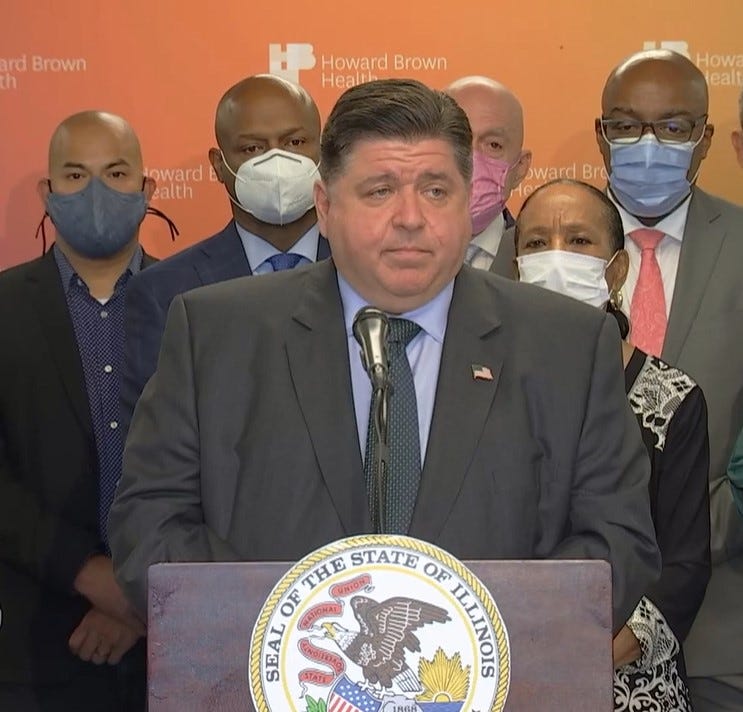 Governor Pritzker Roe v. Wade