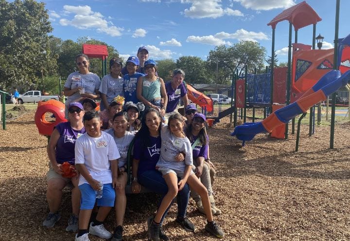 DeLeon Park playground project