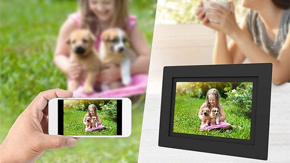This smart picture frame can hold up to 5,000 images and is now 38% off its regular price