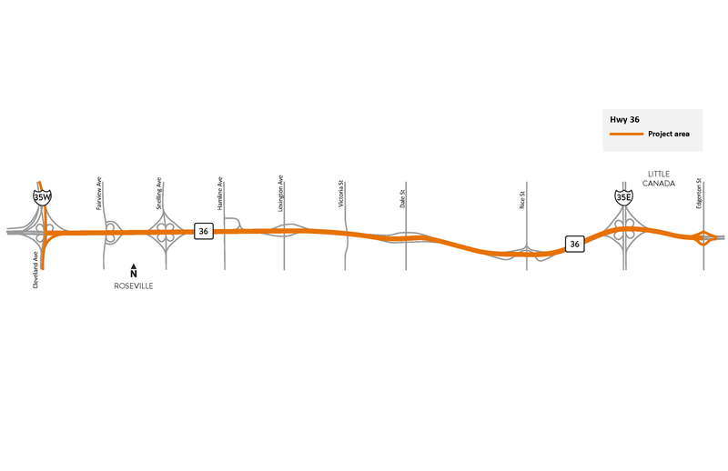 Highway 36 Project Map