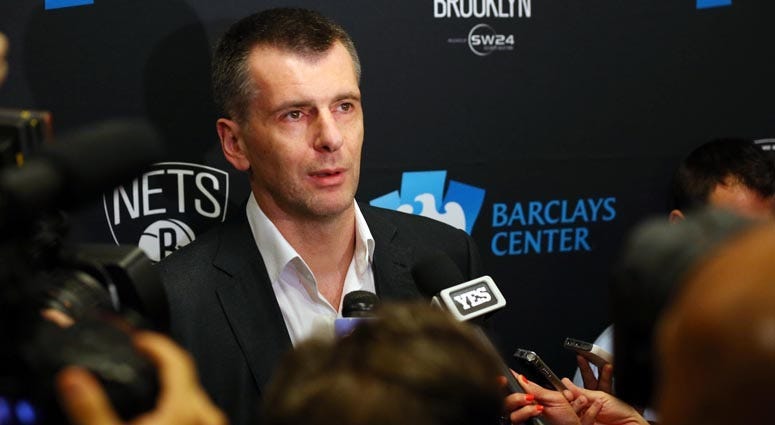 Brooklyn Nets owner Mikhail Prokhorov