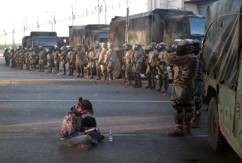 Protest George Floyd, National Guard.