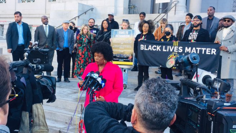 LAPD union accuses 3 men of ‘escalating' incidents in killings