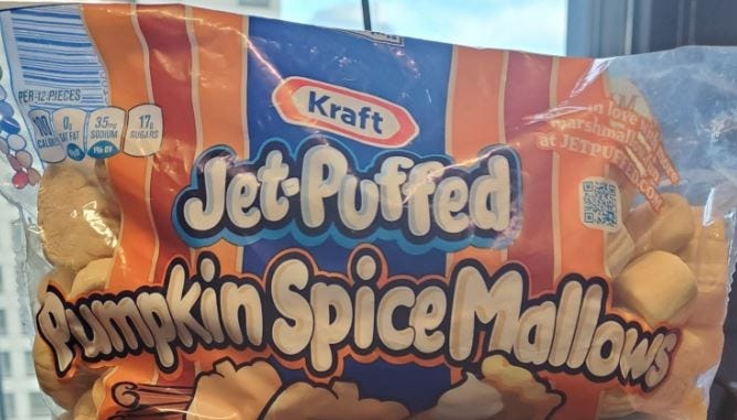 pumpkin spice mallows