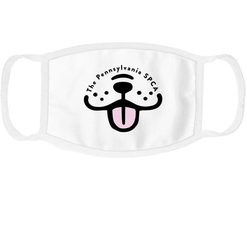 The Pennsylvania SPCA is selling face masks to support their mission. For every mask sold, an additional mask is also donated to a health care provider.