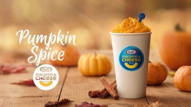Kraft bringing Pumpkin Spice Macaroni & Cheese to U.S.