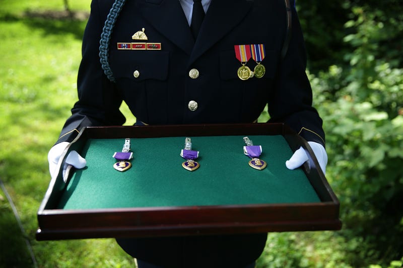 Purple Heart medals