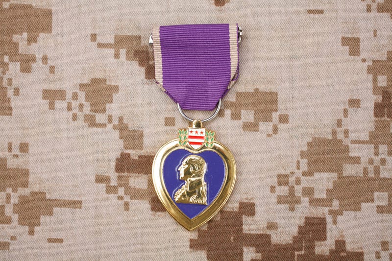 New Purple Heart flag bill proposed