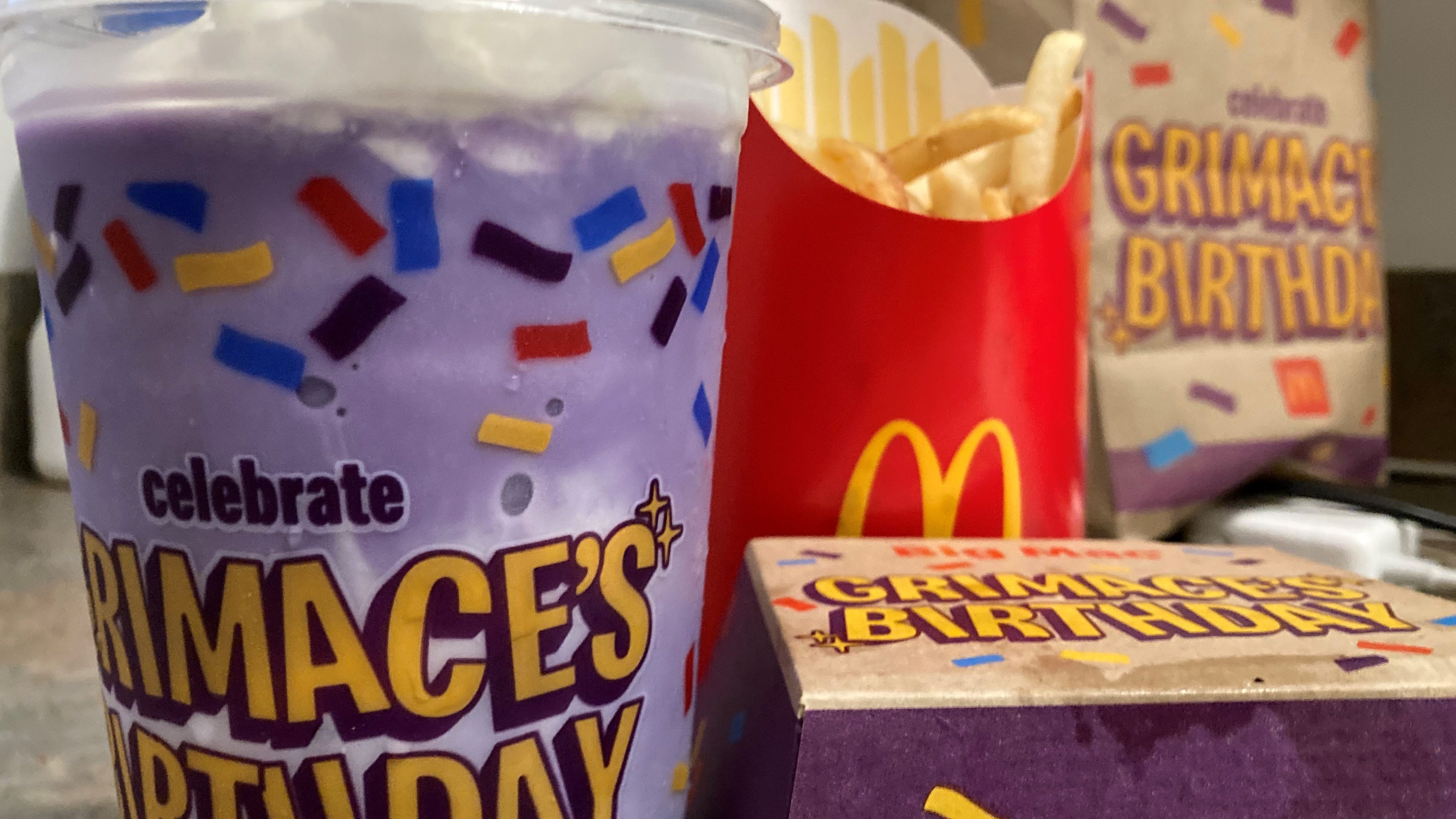 That'll be $15.48: McDonald's goes all in on Grimace with nostalgia-infused birthday meal
