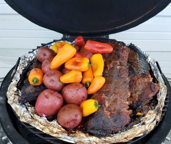 Phillip's smoker is fire