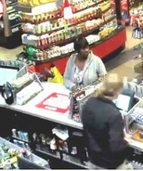 Suspect who used stolen card at QT gas station on Clemson Blvd.