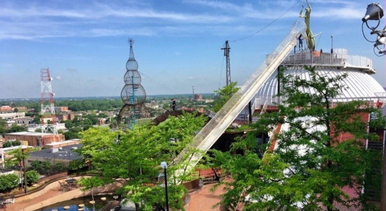 City Museum, rooftop