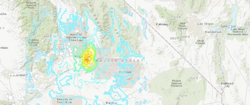 Quake Map CA