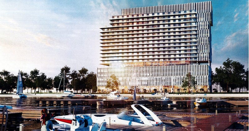Queen City Landing Rendering