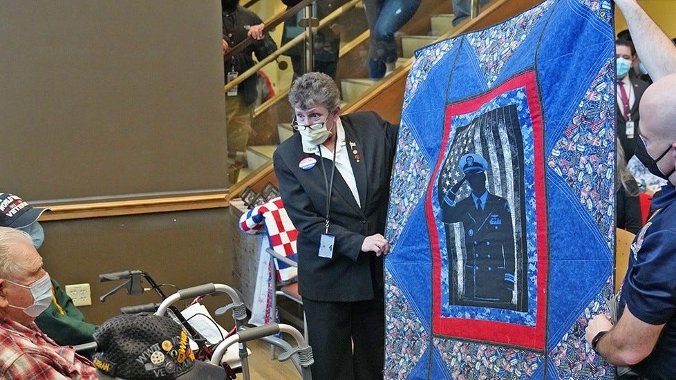 World War II veterans in Colorado honored with Freedom Quilts