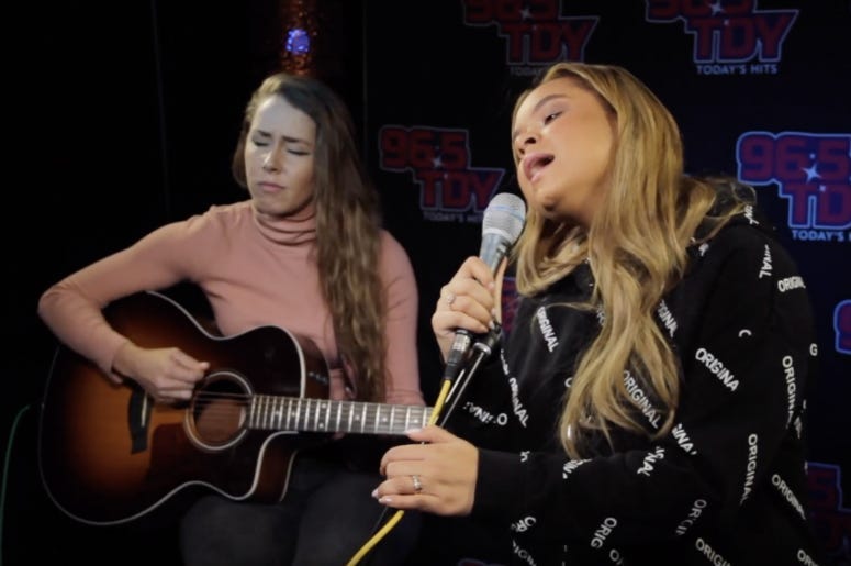 Rachel Crow Performs "Up All Night," Talks With Bennett About "Schooled," Michelle Obama & Turning 21 in Las Vegas