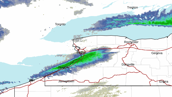 Punishing lake effect snow measured by the foot for portions of Buffalo southtowns