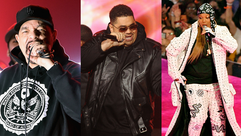 Ice-T, Heavy D, Queen Latifah