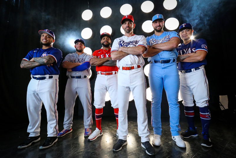 Texas Rangers 2020 Uniforms