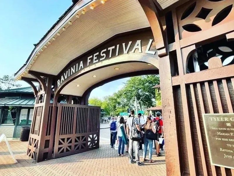 Ravinia Festival entrance