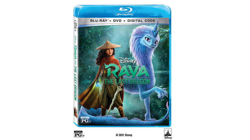 RAYA AND THE LAST DRAGON on Blu-ray
