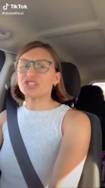 Woman freaks out over RBG dying