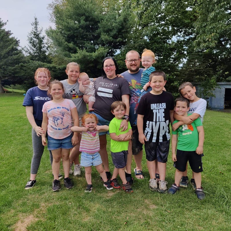 Angela From Butler With Her Family (10 kids)