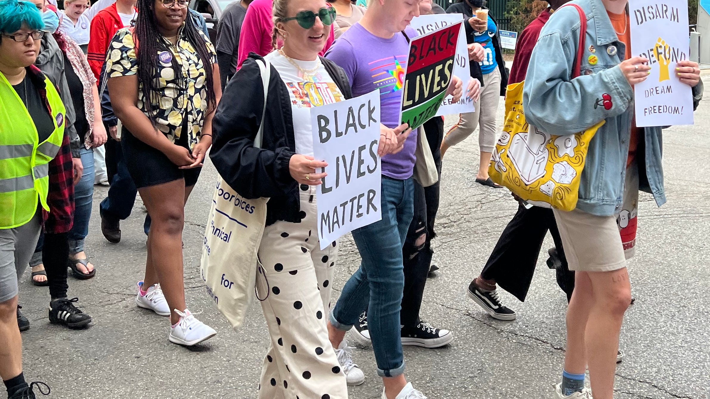 More than 100 march in Lakeview's Chicago Reclaim Pride March Sunday