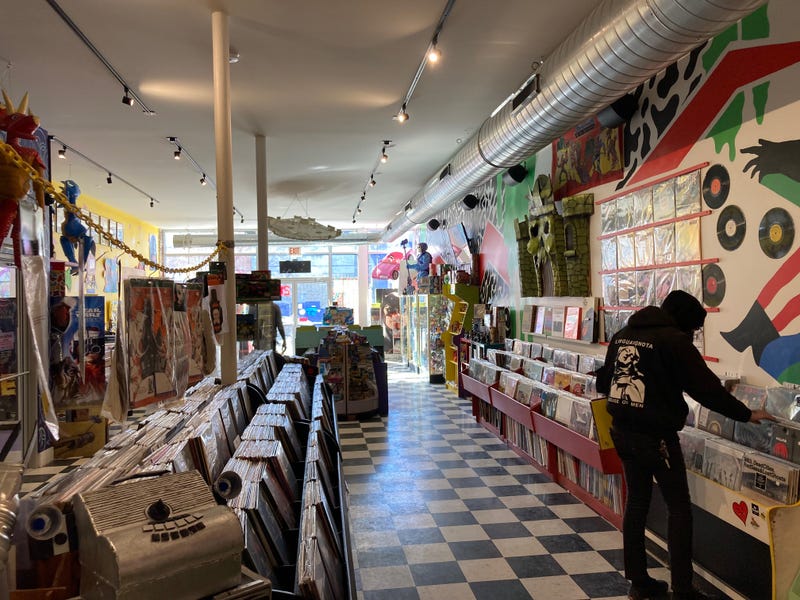 the interior of Bric-A-Brac