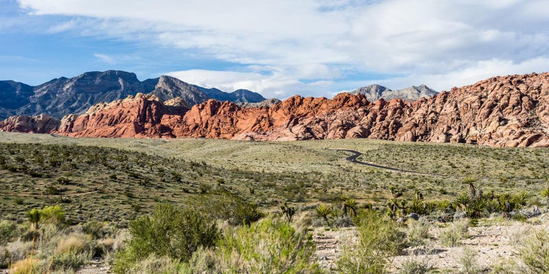 Red Rock Canyon outside of Las Vegas
